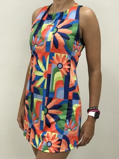 VESTIDO BEACHTENIS - FLORAL