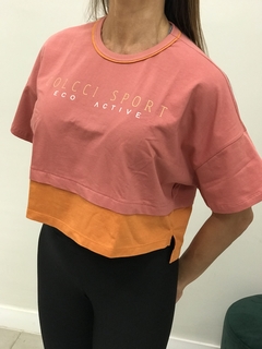 CROPPED ROSA - LARANJA