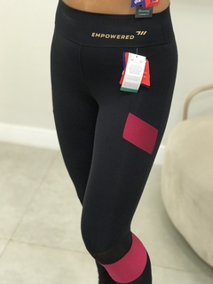 LEGGING PRETA - DETALHE VINHO