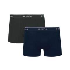 CUECA BOXER ALGODAO - KIT 2 UNIDADES - comprar online