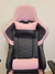 Sillon Gamer Negro con Rosa Apoyabrazos 3D Reclinable 180 grados - comprar online