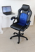 Silla Gamer Negro con Azul Fortnite