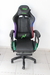 Silla Gamer Masajeadora Luces Rgb Sillon Pc Ofici Noga Magma Color Negro Material del tapizado Cuero sintético