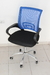 Silla Mesh Respaldo Medio Respaldo Azul