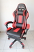 Silla Gamer Phantom Negro con Rojo con Apoyapies Reclinable