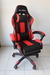 Silla Gamer Phantom Negro con Rojo con Apoyapies Reclinable - tienda online