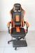 Silla Gamer Phantom Negro / Naranja Reforzada con Apoyapies Reclinable - comprar online