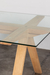 Mesa ratona vidrio y madera en internet