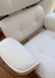 Sillon Miller ecocuero blanco - comprar online