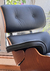 Sillon Miller Cuero negro