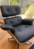 Sillon Miller Cuero negro