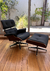 Sillon Miller Cuero negro - tienda online