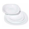 Plato Postre Carine Blanco - comprar online