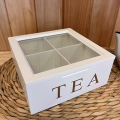 Caja de té 4espacios