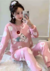 Conjunto de Pijama Urso Rosa