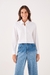 CAMISA CROPPED ALGODÃO BRANCO