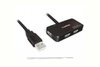 CABO EXTENSOR USB 2.0 AMPLIFICADOR 10M + HUB 4P 9201 COMTAC