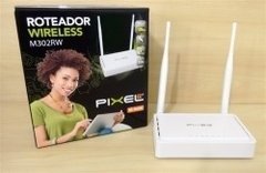 WIRELESS - ROTEADOR N 300 1WAN + 4LAN 2 ANT M302RW PIXEL - comprar online