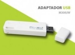 WIRELESS - ADAPTADOR USB 2.0 300 Mbps M300UW BRANCO PIXEL - comprar online