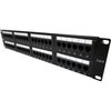 PATCH PANEL 48 PORTAS CAT.6 C/SUPORTE CABLIX