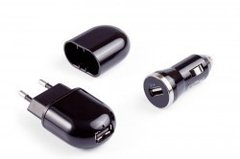 KIT DE CARREGADOR USB - P05WF-USB E P05WC-USB - Pixel