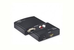 CONVERSOR VGA + AUDIO (RCA) PARA HDMI C/FONTE 9218 COMTAC