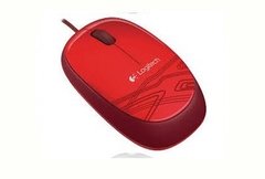 MOUSE OPTICO 1000 DPI M105 USB VERMELHO - LOGITECH