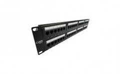 PATCH PANEL 48 PORTAS CAT.6 C/SUPORTE CABLIX - comprar online