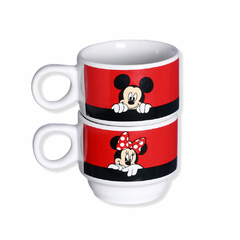 KIT 02 XICARAS MICKEY E MINNIE - comprar online