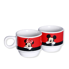 KIT 02 XICARAS MICKEY E MINNIE - Magia e Fantasia