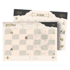 BLOCO MENSAL + CALENDÁRIO HARRY POTTER