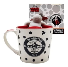 CANECA COM INFUSOR MICKEY MOUSE