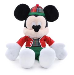 PELÚCIA MICKEY NATAL XADREZ 30CM DISNEY