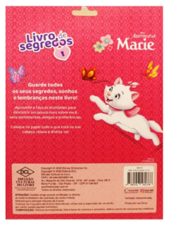 LIVRO DE SEGREDOS MARIE - DISNEY - comprar online