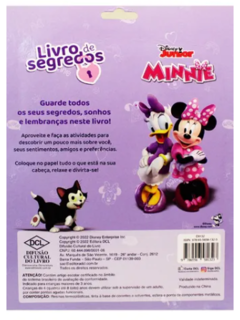 LIVRO DE SEGREDOS MINNIE - DISNEY - comprar online