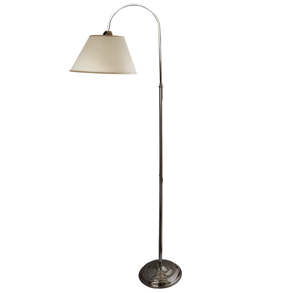 Lamp. pie platil c/lira curva