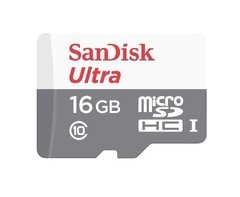 Cartão Micro Sdhc 16gb Ultra Sd Sandisk Classe 10 48 Mb/s - comprar online