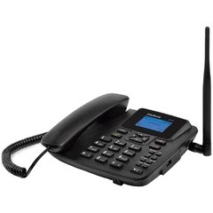 Kit Telefone Celular Fixo CF4201 GSM com Identificador de Chamada, Viva Voz + Antena + Cabo na internet
