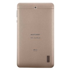 Tablet Multilaser M7 3g Plus Quad Core 1gb Ram Camera Tela 7 Memoria 8gb Dual Chip Dourado - CellCenter