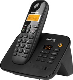 Telefone sem Fio Digital Intelbras TS3130 com Secretária Eletrônica - comprar online