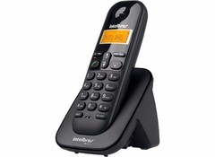 Telefone sem Fio Digital com Ramal Intelbras Preto - TS3112 - comprar online