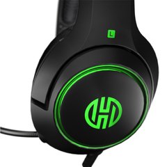 Headset Archer 7.1 CH Microfone USB LED PC Gamer Hoopson LF80 Verde - CellCenter