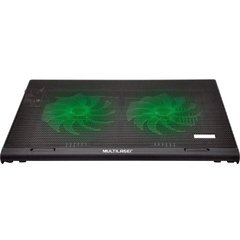 Cooler para notebook warrior power gamer led verde luminoso - AC267 - comprar online