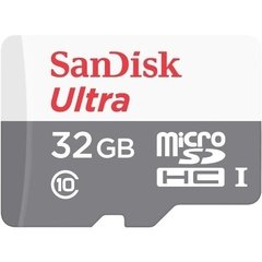 Cartão Micro Sdhc 32gb Ultra Sd Sandisk Classe 10 48 Mb/s