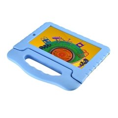 Tablet Multilaser Discovery Kids Com Controle Parental, 15.9 x 12.2cm, Azul - NB290 - CellCenter