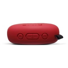 Caixa De Som Bluetooth Com Microfone FM 6Wrms Kaidi KD811 Preto/Vermelho na internet