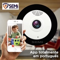 Câmera Segurança Ip 360 Graus Hd 960p Semi Sc-111w Português na internet