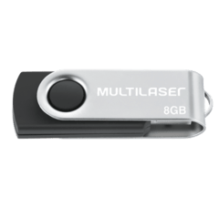 Pen Drive Multilaser Twist USB 2.0 8GB 10 Anos de Garantia PD587 na internet