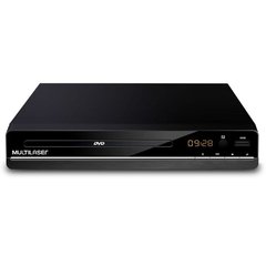 Dvd Player 3 Em 1 Multimídia Usb Multilaser Preto - Sp252 - comprar online