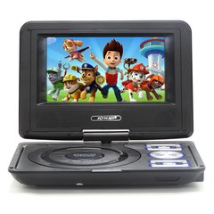 DVD Portátil LCD 7" TV USB TFT FM CD Gamer 300 Jogos com Controle Kimaster - KD-115 na internet